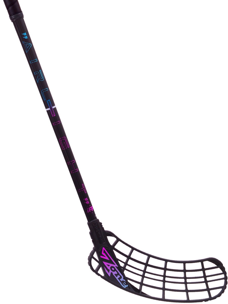 Zone Innebandyklubba ZUPER AIRLIGHT 27 black/rainbow Zone Innebandyklubba ZUPER AIRLIGHT 27 black/rainbow